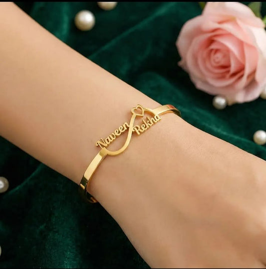 Customized Couple Name Bangle